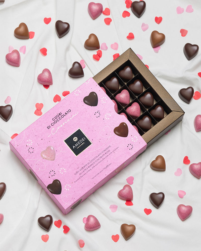 Box of 20 hearts – Amedei shop