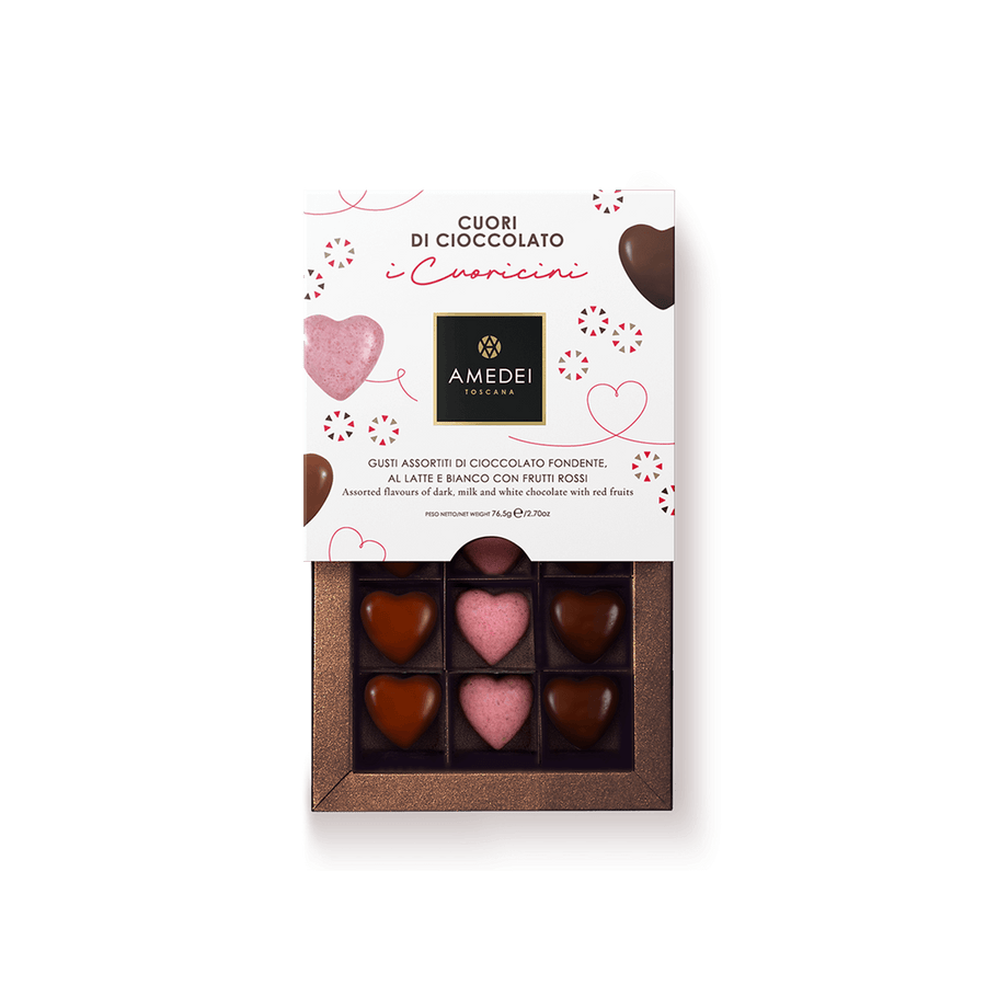 Box of 9 hearts